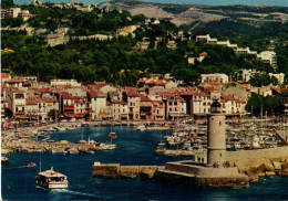 Delcampe - 13 - CASSIS-SUR-MER - VUE PANORAMIQUE SUR LE PORT - Cassis