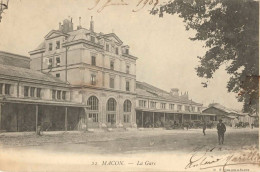 Delcampe - Mâcon   1903   -  La Gare   -  ( Pour Cluny  ) - Macon