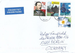 Poland 2024 Kielce Military Cryptologist Jan Kowalewski Butterfly Flower Cover - Briefe U. Dokumente