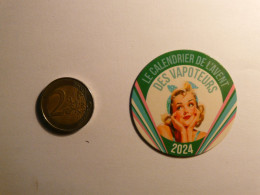 MAGNET PUBLICITAIRE - PIN-UP DANSEUSE - CALENDRIER AVENT 2024 -  LPV LE PETIT VAPOTEUR PINUP SEXY FEMME AIMANT - Reclame