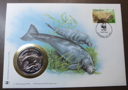 Numis Letter   Vanatu   WWF Dugong 1995   #numis 143 - Vanuatu