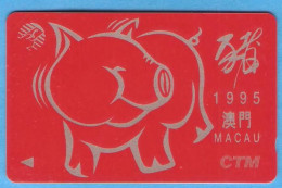 MACAU Magnetic Phonecard GPT Used - Macau