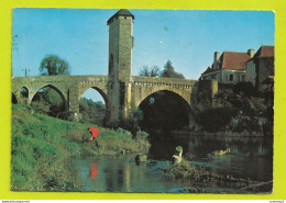 Delcampe - 64 ORTHEZ N°1289 Vieux Pont Sur Le Gave VOIR DOS En 1966 - Orthez
