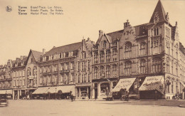 Delcampe - Ieper, Ypres Grote Plaats, De Hotels (pk99886) - Ieper