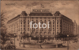 Delcampe - 1915 PALACE HOTEL OLD POSTCARD  MADRID SPAIN  ESPANA CARTE POSTALE - Madrid