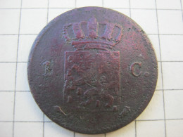Netherlands 1 Cent 1822 - 1815-1840 : Willem I