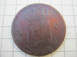 Netherlands 1 Cent 1837 - 1815-1840 : Willem I