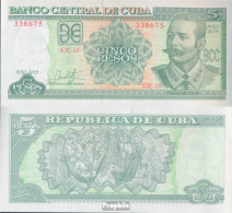 Delcampe - Kuba Pick-Nr: 116 (2019) Bankfrisch 2019 5 Pesos - Cuba
