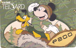PHILIPPINES(chip) - Disney/Mickey & Pluto, Exp.date 31/12/02, Used - Philippinen