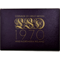 Grande-Bretagne, Elizabeth II, Set 1/2 Penny To 1/2 Crown + Token, 1970, British - Mint Sets & Proof Sets