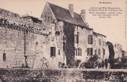 Delcampe - SAINT EMILION ANCIEN LOGIS MALET ROQUEFORT ET REMPARTS OUEST DE L'ANCIENNE CITE TBE - Saint-Emilion