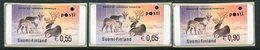 FINLAND 2003 Forests ATM, Three Values MNH / **.  Michel 40 - Machine Labels [ATM]