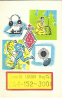 CB-Funk-Karte „Zone 16 USSR“, 30. Sepember 1982 - CB