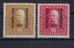 BOSNIA-HERCEGOVINA 1917 - MLH - ANK 119, 120 - Bosnia Erzegovina