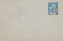 SAINT PIERRE ET MIQUELON - ENTIER POSTAL 9-E ENVELOPPE 15C BLEU NEUF COTE 10 EUR - Brieven En Documenten