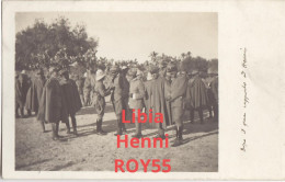 Colonie Italiane Colonia Italiana Libia Henni 3 Divisione Adunata E Rapporto Militari Ad Henni (f.piccolo) - Libië