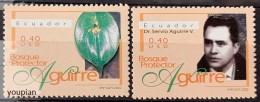 Delcampe - Ecuador 2002, Dr. Servio Aguirre Villarnagua, MNH Stamps Set - Ecuador