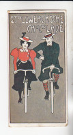 Stollwerck Album No 2 Lust Und Frohsinn Radfahrer Und Radfahrerin   Grp 47 #6 Von 1898 - Stollwerck
