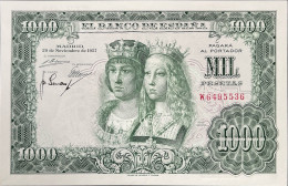 Spain 1.000 Pesetas, P-149 (22.07.1954) - UNC - 1000 Pesetas