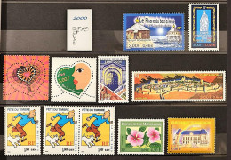 Delcampe - FRANCE -  Année 2000 - Timbres Neufs ** - TB (voir 6 Scan) - 2000-2009