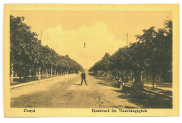 RO 995 - 20765 PLOIESTI, Ave. Romania - Old Postcard, CENSOR - Used - 1917 - Romania