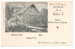 AESCHI / AECHI (BERN / BERNE) - HOTEL & PENSION ALPENBLICK - Aeschi Bei Spiez