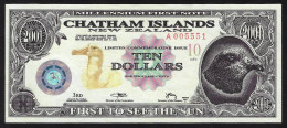 CHATHAM ISLANDS 15 DOLLARS 2001 UNC - New Zealand