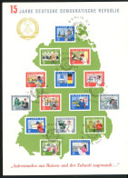 DDR Block Nummer 19 Gestempelt - 1950-1970
