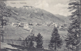 Switzerland PPC Cresta - Celerina THUSIS 1909 STEGLITZ B. BERLIN Germany (2 Scans) - Celerina/Schlarigna