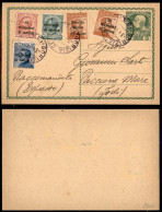Trento E Trieste (3/6) + Gemello Venezia Giulia (31) - Cartolina Postale Da 5 Heller Raccomandata Espresso Da Gorizia A  - Other & Unclassified