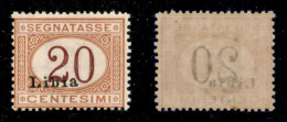 1915 - 20 Cent (3 - Varietà) - Cifra Rosso Bruna + Soprastampa A Sinistra - Gomma Integra - Non Catalogato - Other & Unclassified