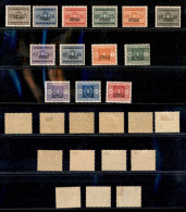 1934 - Soprastampati (52/64) - Serie Completa - 13 Valori - Gomma Originale (450++) - Other & Unclassified