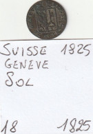 SVIZZERA GENEVE SOL 1825 (MDG70.11 - Altri & Non Classificati