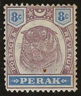 Perak     .   SG  .   71  (2 Scans)   .     *      .   Mint-hinged - Perak
