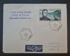 Wallis Et Futuna Timbre Numéro PA 15 Sur Enveloppe Pour Paris. - Cartas & Documentos