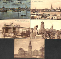 Delcampe - Antwerpen Anvers - Lot 5 Cartes (1 Top + 4 Belles) A7 - Antwerpen