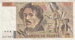 BANCONOTA FRANCIA 100 DELACROIX VF  (B_1292 - Svalbard