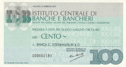 MINIASSEGNO FDS  (B_1267 - [10] Checks And Mini-checks