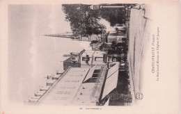 Delcampe - Chatellerault -  Boulevard Blossac Et L'Eglise Saint Jacques  -   CPA °J - Chatellerault