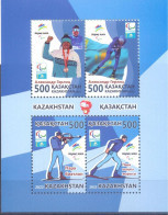 Delcampe - 2022. Kazakhstan,  Winter Paralympic Games Beijing 2022, S/s,  Mint/** - Kasachstan