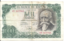 ESPAGNE 1000 PESETAS 1971 VF P 154 - 1000 Pesetas
