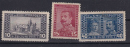 BOSNIA-HERCEGOVINA 1916 - MLH - ANK 121-123 - Bosnia Erzegovina