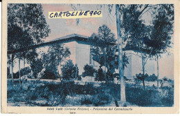 Colonie Italiane Colonia Italiana Eritrea Addi Caie Palazzina Del Commissario Animata Veduta Anni 30 (v.retro/f.piccolo) - Eritrea