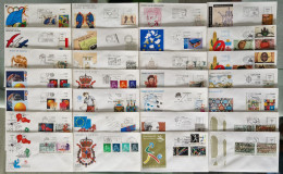 Delcampe - Sobres De Primer Dia Sellos Año 1989 Completo Correos España SPD FDC Servicio Filatélico SF - FDC