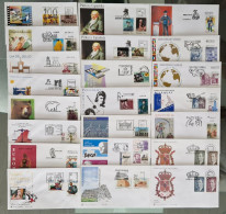 Delcampe - Sobres De Primer Dia Sellos Año 1996 Completo Correos España SPD FDC Servicio Filatélico SF - FDC