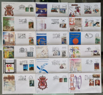 Delcampe - Sobres De Primer Dia Sellos Año 1997 Completo Correos España SPD FDC Servicio Filatélico SF - FDC