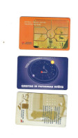 Lot De 3 Télécartes Lituaniennes - Lituania