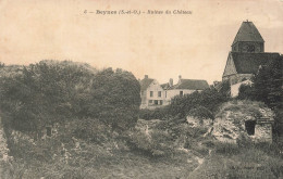 [-5%] FRANCE - Beynes (S.-et-O.) - Ruines Du Château - Vue Générale - Carte Postale - Beynes