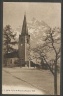 Delcampe - Carte P De 1920 ( Bex / L'Eglise Et La Dent Du Midi ) - Bex