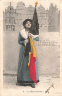 [-5%] FOLKLORE - La Brabançonne - Grand Place De Bruxelles - Drapeau Belge  - Hymne National - Carte Postale Ancienne - Musik